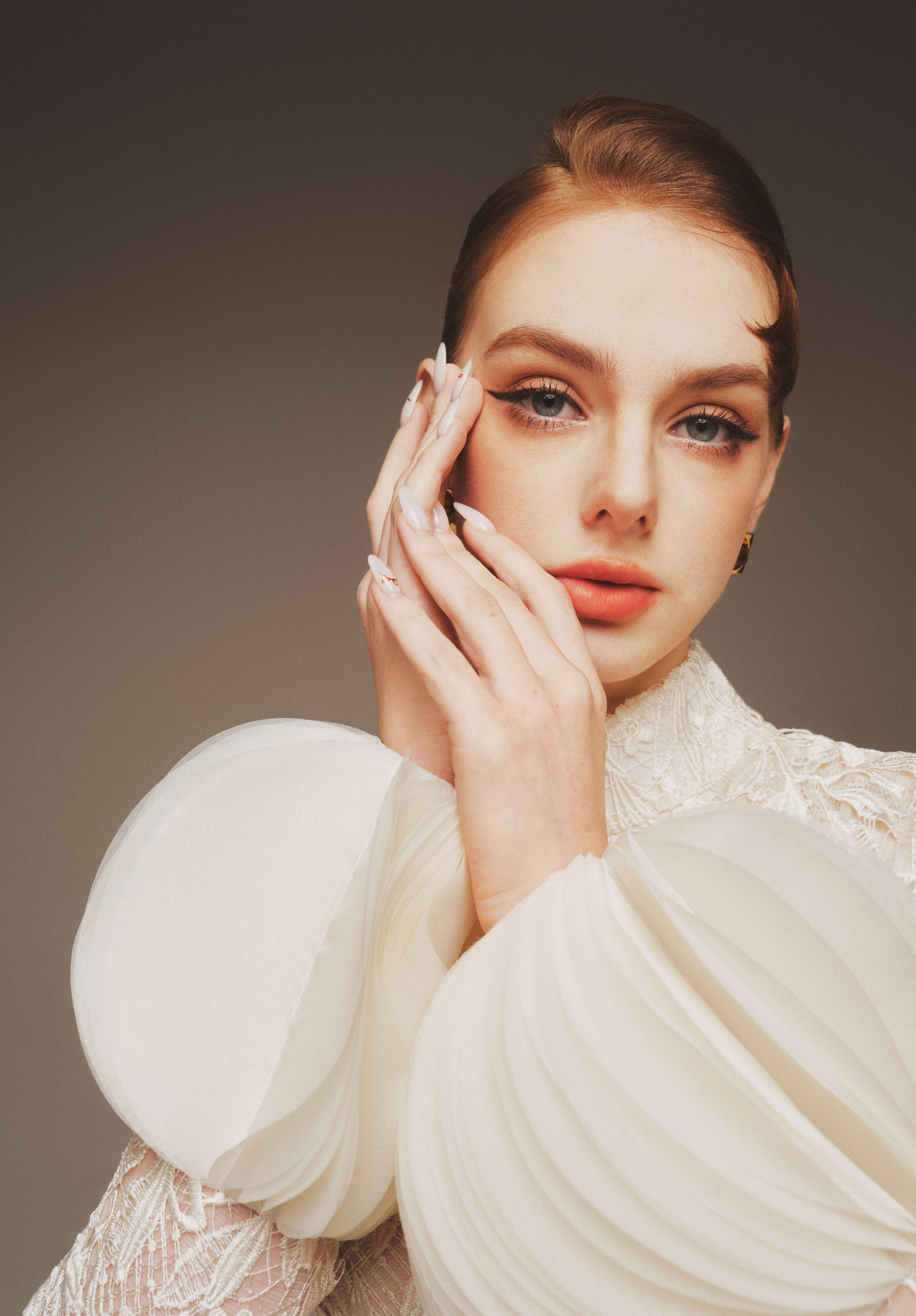 Đầm Xòe Phối Tay Ren & Organza