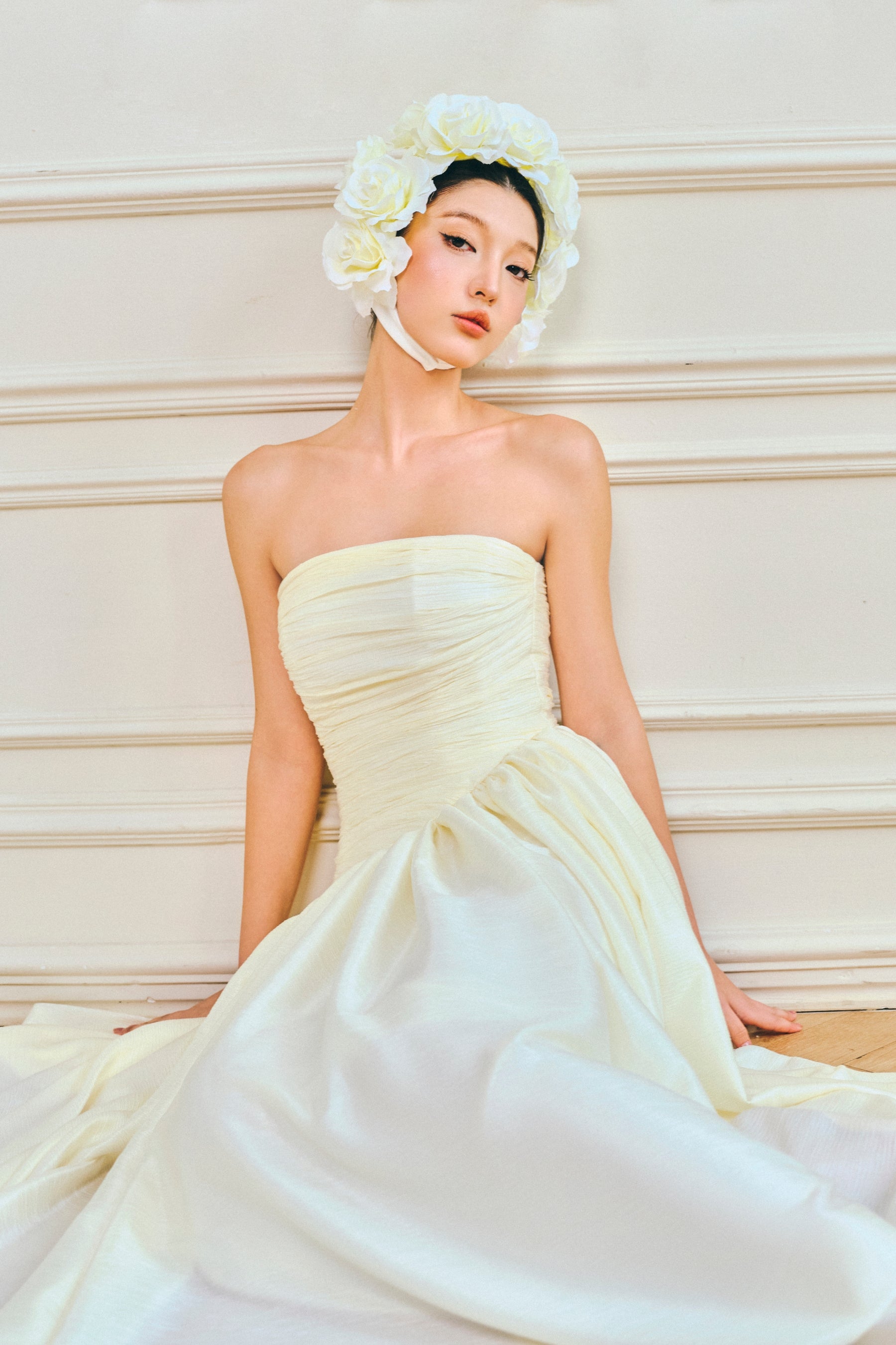 Đầm Dạ Hội Dáng Chữ A Lụa Vivienne